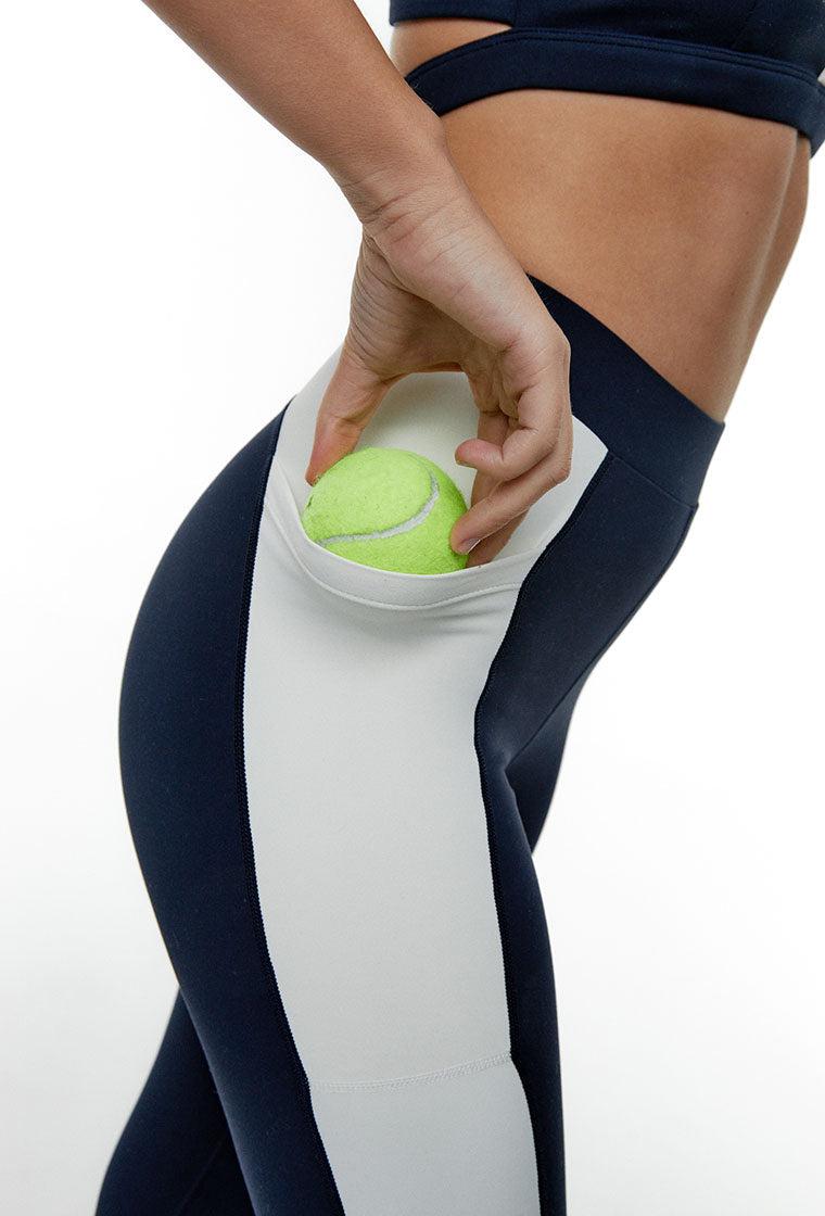 Legging deportivo Vega - Baltic Blue