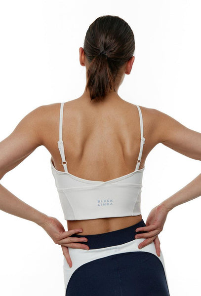 Top deportivo sujeción media Furina - Cream